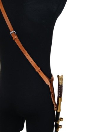 M1927 carrying straps for "shashka" sabre - leather - repro