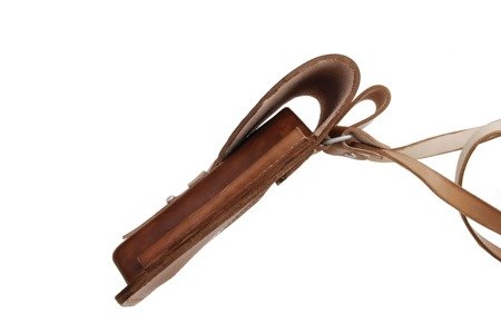 M1935 ViS holster - brown leather - repro