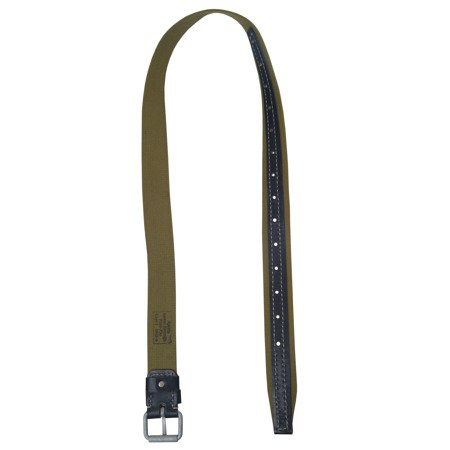 M1935 austerity pattern belt - black leather strap - repro