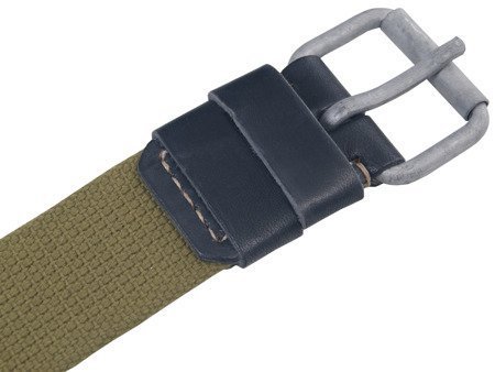 M1935 austerity pattern belt - black leather strap - repro