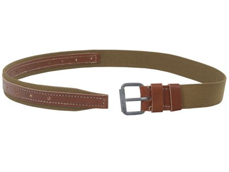 M1935 austerity pattern belt - brown leather strap - repro