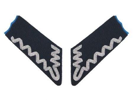 M1936 Signal troops NCO collar tabs - repro