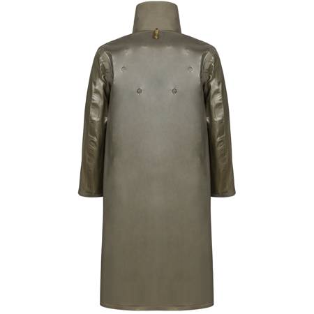 M1942 Raincoat, Synthetic Resin Coated, O.D. - QMI repro