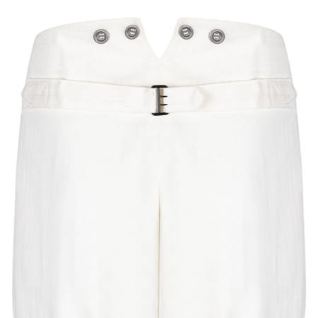 M33 Drillichhose - white HBT drill trousers - repro
