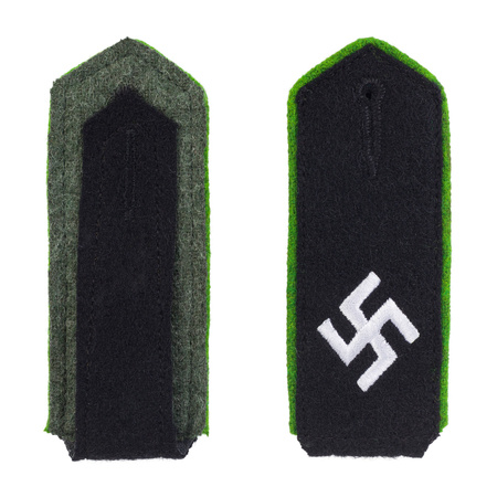 M43 Schutzmannschaft shoulder boards - pair - repro