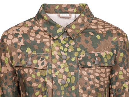 M44 Erbsentarn field tunic - pea dot - repro