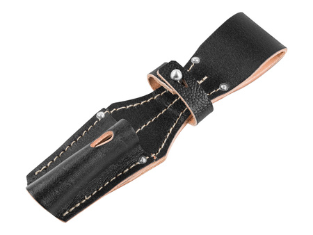 M84/98 WH/SS bayonet frog with supporting strap - black 