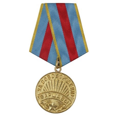 Medal "For the liberation of Warsaw" - repro