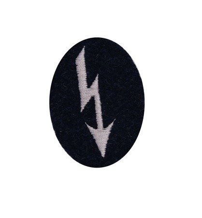 Nachrichtentruppen Abzeichen - signal troops sleeve patch - blue grey