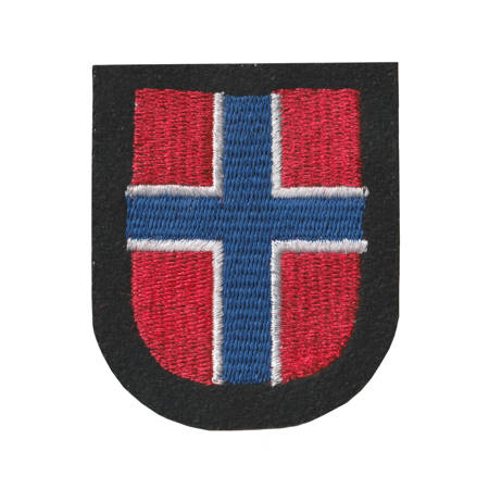 Norwegian national patch - SS Norge woolen - repro