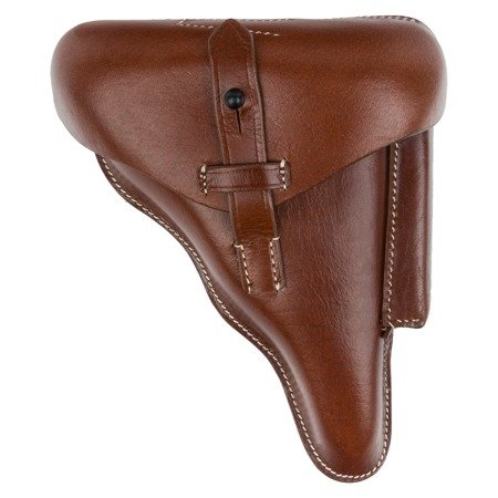P08 police holster - brown - repro