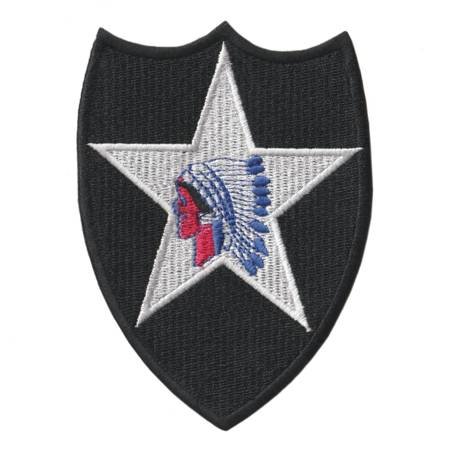Patch of 2nd US Infantry Division - repro