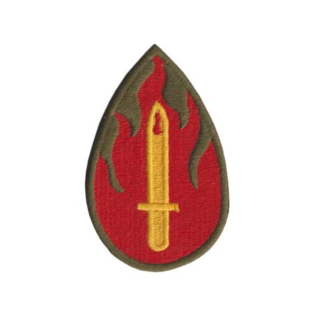Patch of 63th Infantry Division - repro
