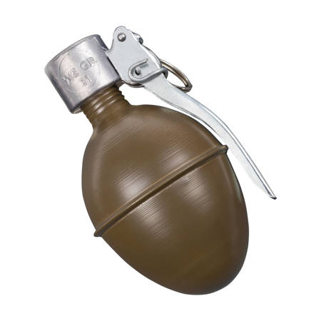 Polish M 33 offensive grenade, painted grey - reproduction