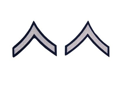 Private First Class insignia - pair - repro