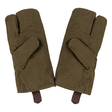 RKKA 3-finger EM gloves - military surplus