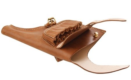 Revolvertasche M91 - brown leather - repro