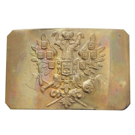Russian Imperia Army Pioneers belt buckle - repro