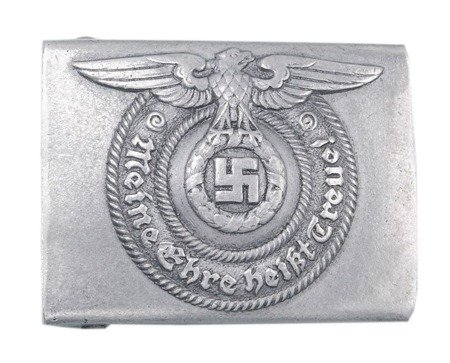 SS Koppelschloss - Waffen-SS belt buckle - aluminium - repro