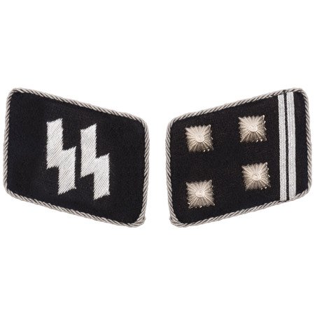 SS collar tabs - Obersturmbannführer - repro