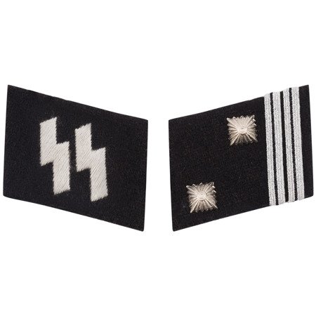SS collar tabs - Sturmscharführer - repro