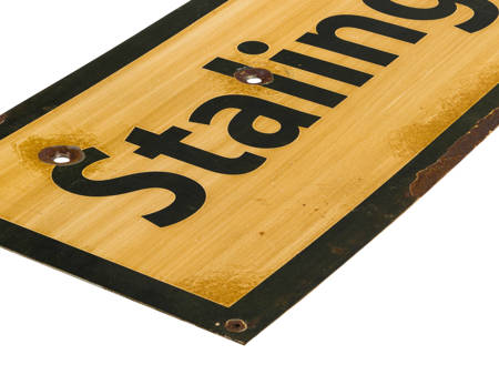 STALINGRAD road sign - repro