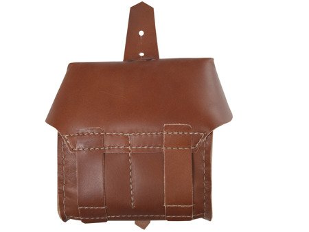 SVT-40/Mosin universal ammo pouch - leather - repro