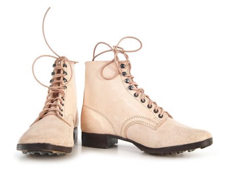 Schnurschuhe M37 - WH/SS German ankle boots - repro