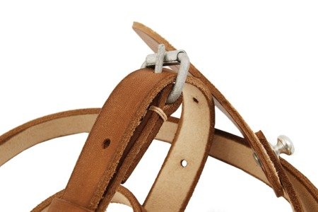 Shoulder cross strap for ViS holster - brown - repro