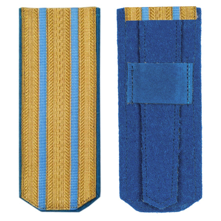 Stabs-officer shoulder straps - service - blue