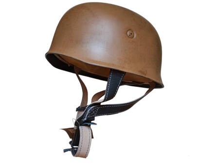 Stahlhelm M38 for LW paratroopers, sand camo aged  - repro