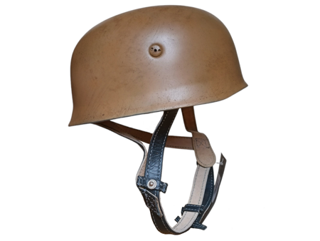 Stahlhelm M38 for LW paratroopers, sand camo aged  - repro