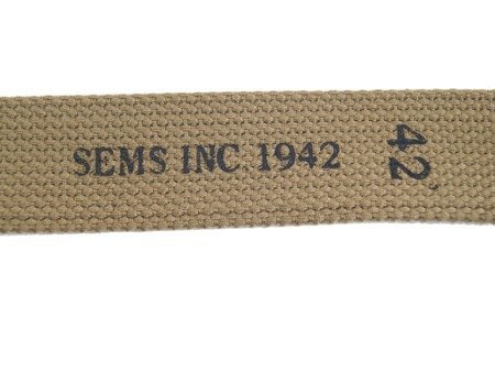 U. S. EM trouser belt - repro
