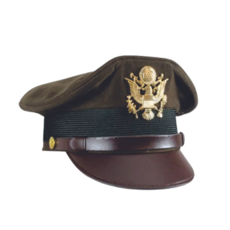 US Army Officers Visor Cap - repro