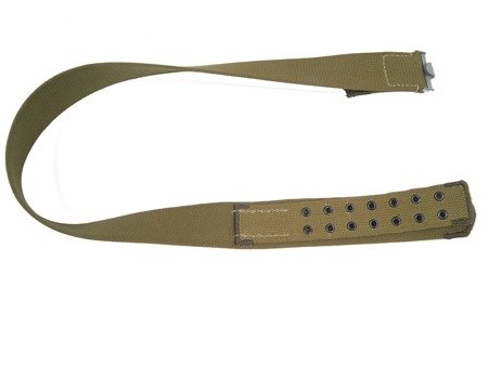 WH DAK German EM Tropical belt - fully made of canvas strap - repro