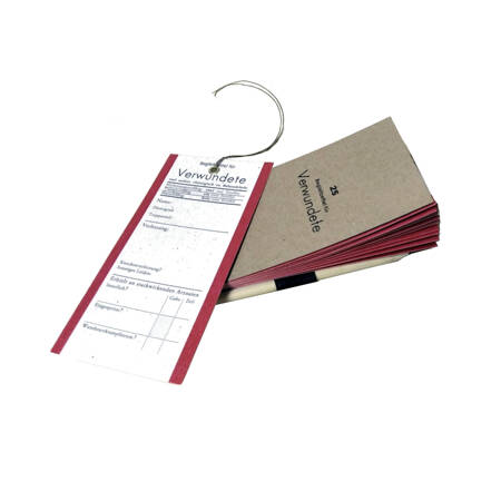 WH Heer medical tearing notebook - replica