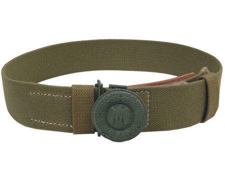 WH Officer tropical belt with buckle - repro