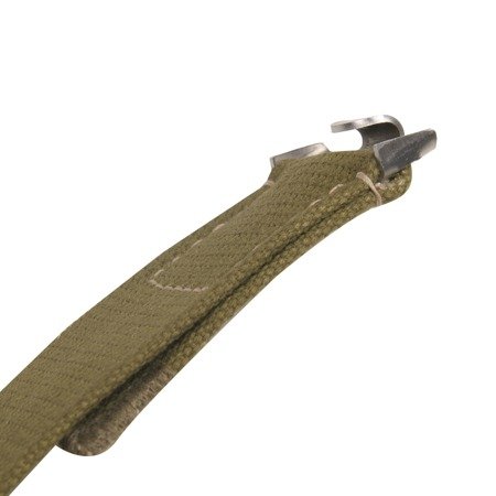 WH/SS EM Tropical belt - made of canvas strap with leather length regulation - repro