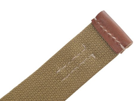 WH/SS M43/M44 canvas trouser belt - reproduction