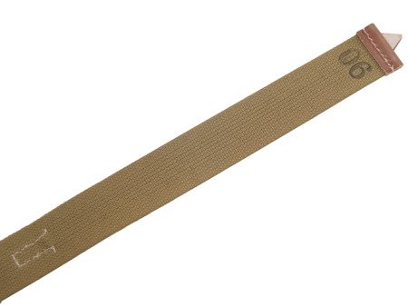 WH/SS M43/M44 canvas trouser belt - reproduction