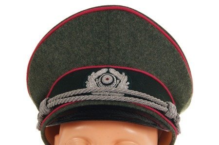 WH Schirmmütze - armoured officers visor cap, woolen - repro
