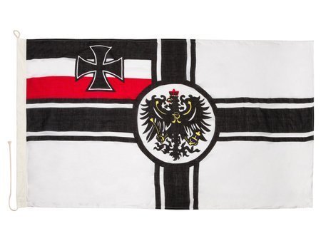 WW1 Prussian military banner - big - repro - Second grade