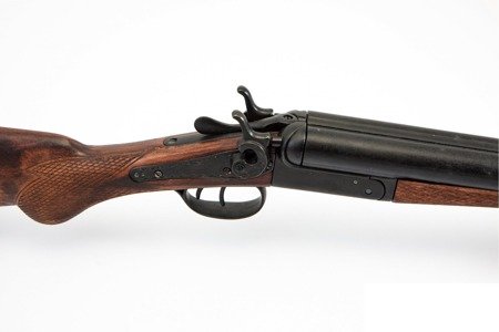 WYATT EARP DOUBLE-BARREL SHOTGUN 1868 non-firing replica - repro