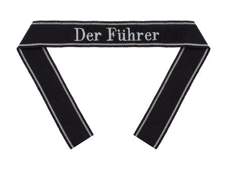 Wafen SS "Der Fuhrer" - RZM cuff title - enlisted - repro