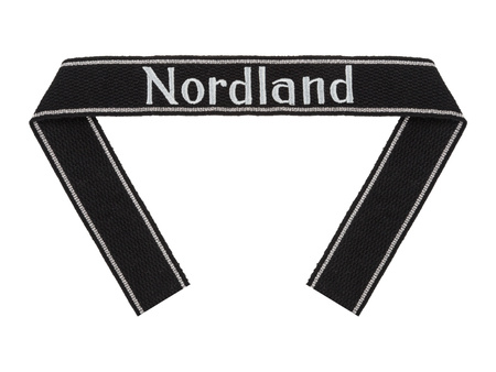 Waffen SS "Nordland" - RZM cuff title - enlisted - repro