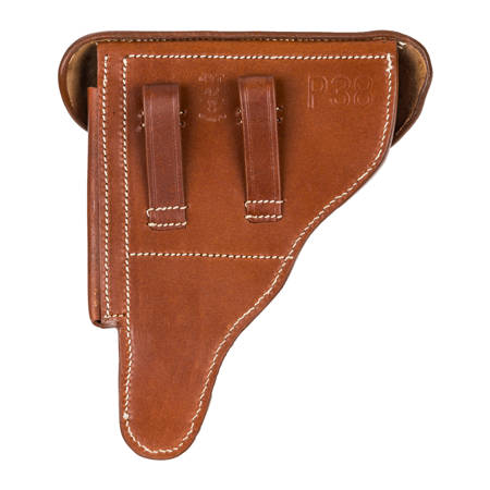 Walther P38 holster - brown - repro
