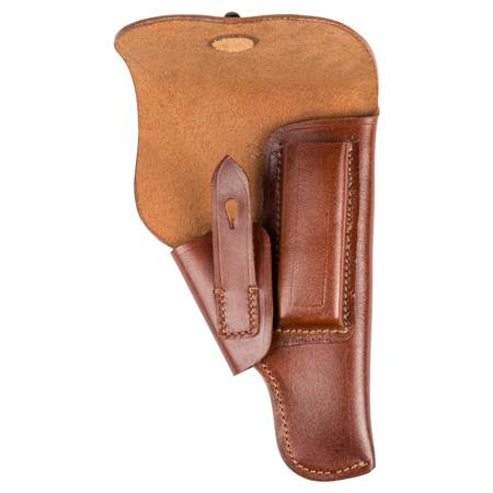 Walther PP holster, brown - repro