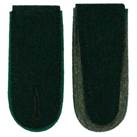 Wehrmacht Heer M36 enlisted shoulder boards - mountain troops