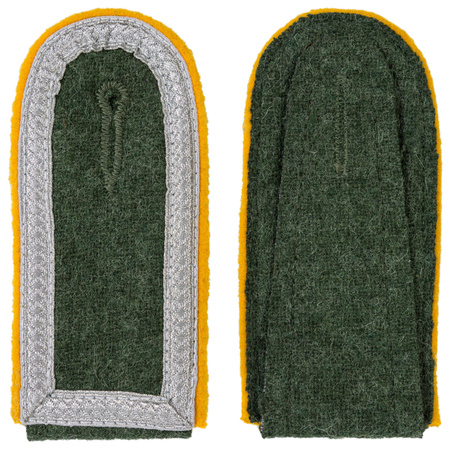 Wehrmacht Heer M40 senior NCO shoulder boards - cavalry, reconnaisance, signal troops