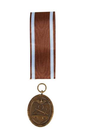 Westall construction medal - repro